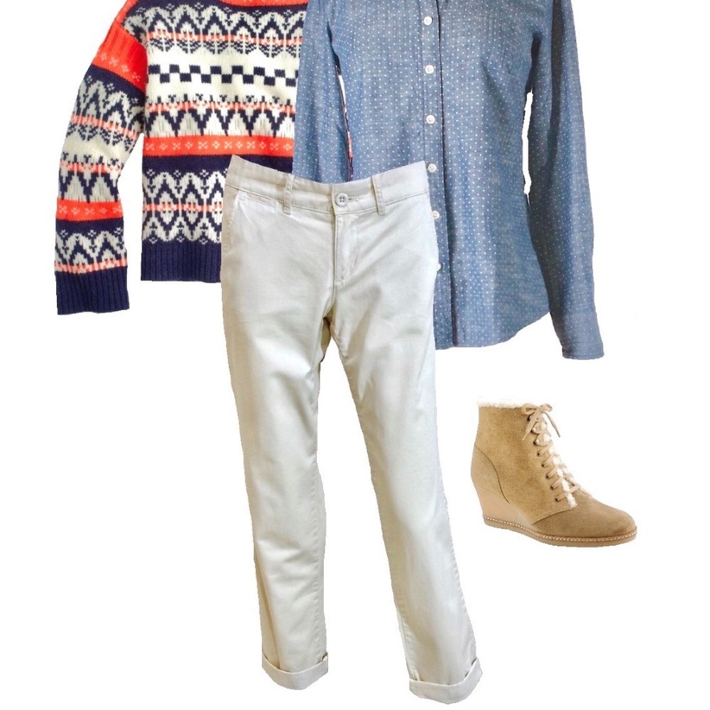 J.Crew Waverly Chino sz. 2